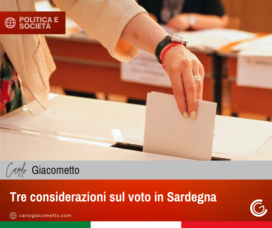 Elezioni Sardegna 2024 Carlo Giacometto